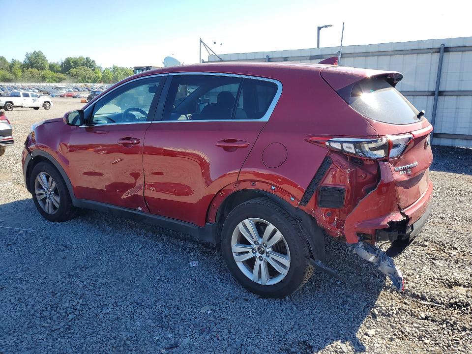 2018 Kia Sportage VIN KNDPM3AC8J7443177 COPART salvage auction — FRONT END, NJ - CERT OF TITLE-SALVAGE (P), sold $2,150 on 2026-07-02 (photo 2)