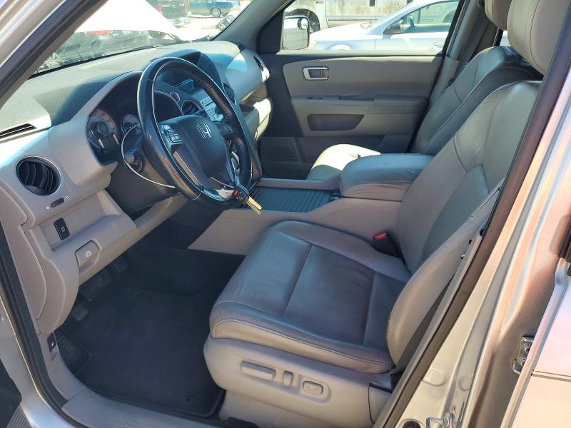 2010 Honda Pilot VIN 5FNYF3H52AB015587 COPART salvage auction — REAR END, CA - SALVAGE CERTIFICATE, sold $1,700 on 2026-07-06 (photo 7)