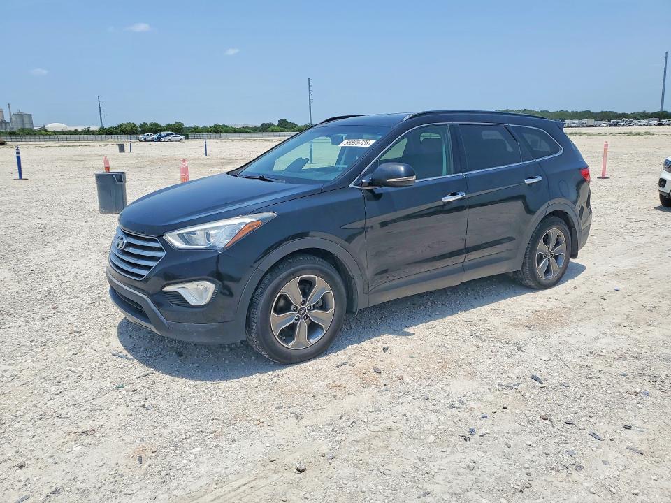 2014 Hyundai Santa fe VIN KM8SNDHF9EU048828 COPART salvage auction — MINOR DENT/SCRATCHES, TX - CERTIFICATE OF TITLE (P), sold $3,200 on 2026-07-30 (photo 1)