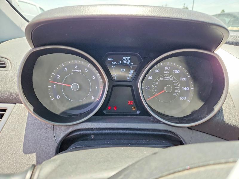 2013 Hyundai Elantra VIN 5NPDH4AEXDH336758 COPART salvage auction — FRONT END, Ca - Salvage Certificate, sold $950 on 2026-07-02 (photo 9)