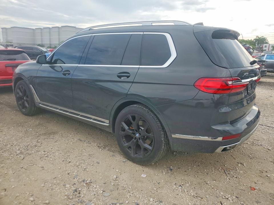 2021 BMW X7 VIN 5UXCW2C07M9G23024 COPART salvage auction — MECHANICAL, Fl - Certificate Of Destruction, sold $23,500 on 2026-08-28 (photo 2)