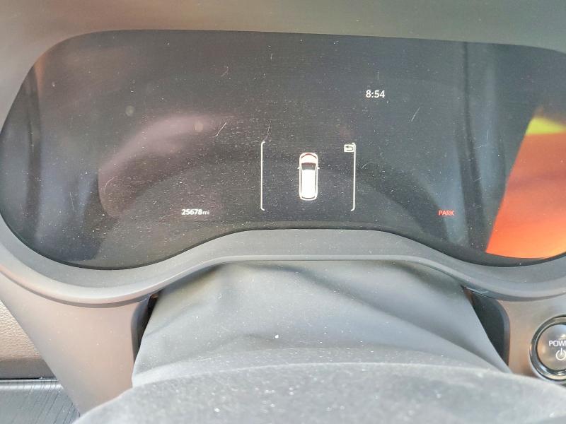 2025 Toyota Sienna VIN 5TDCSKFC7SS183983 COPART salvage auction — FRONT END, Tx - Salvage Vehicle Title, sold $22,100 on 2026-07-10 (photo 9)