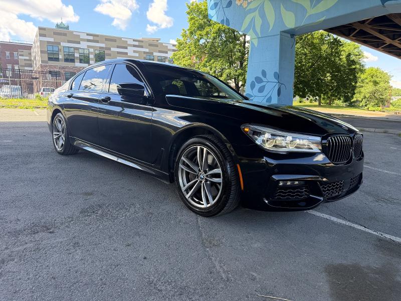 2019 BMW 7 series VIN WBA7F2C56K8240643 COPART salvage auction — NORMAL WEAR, Pa - Reconstructed Clean (P), sold $19,700 on 2026-07-27 (photo 1)