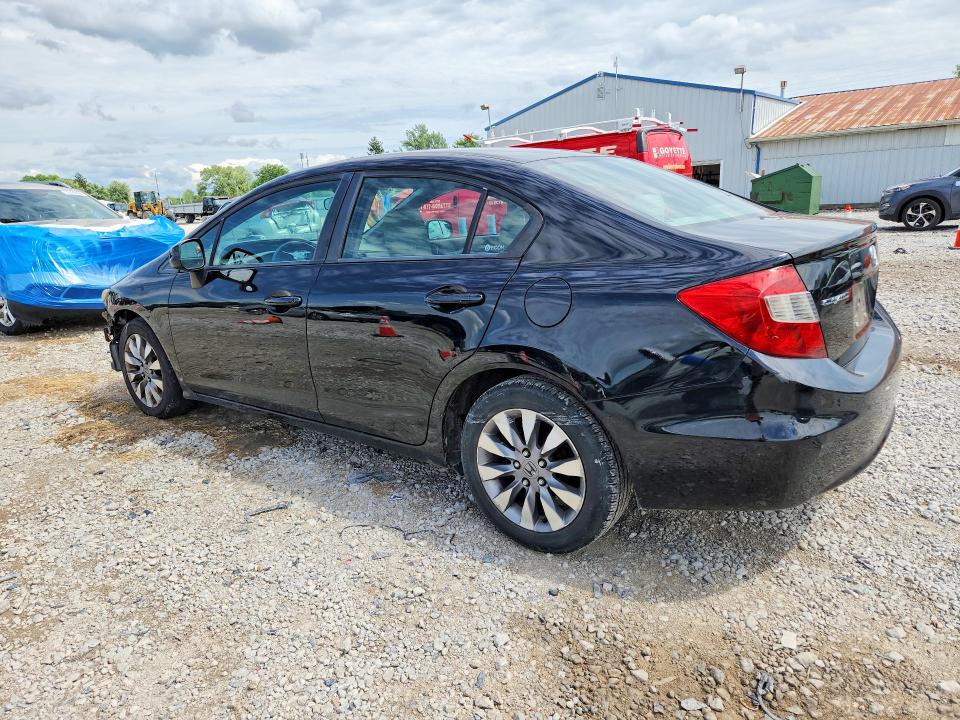 2012 Honda Civic VIN 19XFB2F56CE070892 COPART salvage auction — FRONT END, OH - CERT OF TITLE-SALVAGE, sold $325 on 2026-07-02 (photo 2)