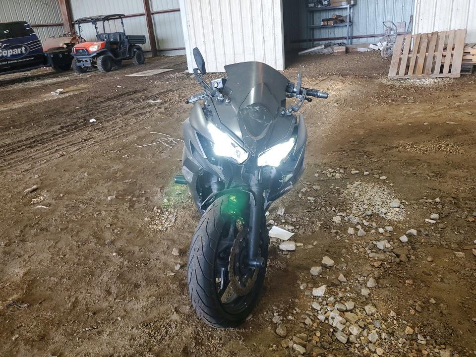 2023 Kawasaki Ex VIN ML5EXER16PDA84917 COPART salvage auction — FRONT END, Tx - Salvage Vehicle Title, sold $1,850 on 2026-07-30 (photo 2)