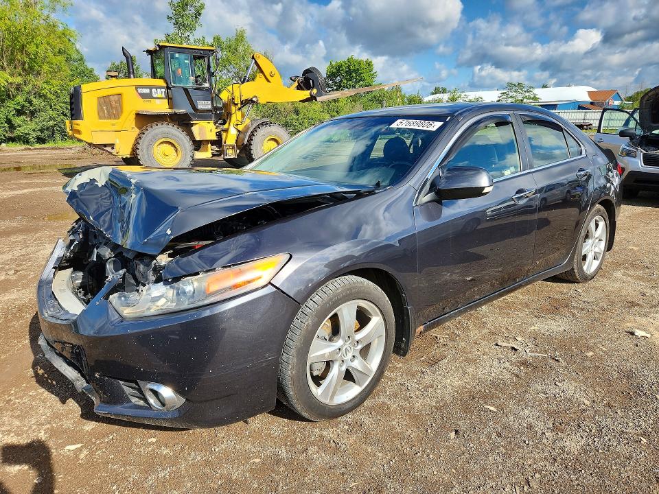 2012 Acura Tsx VIN JH4CU2F46CC013229 COPART salvage auction — FRONT END, Oh - Cert Of Title-Salvage, sold $325 on 2026-07-09 (photo 1)