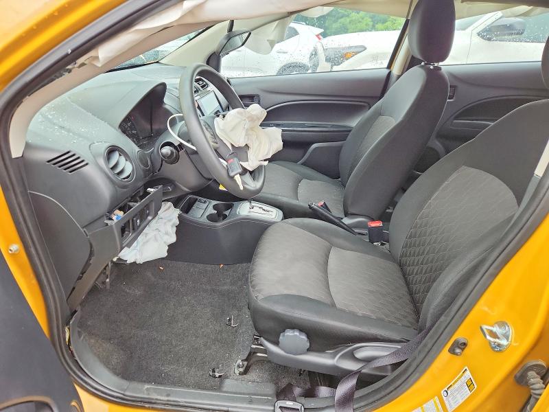 2024 Mitsubishi Mirage VIN ML32AUHJ8RH022792 COPART salvage auction — ROLLOVER, Fl - Certificate Of Destruction, sold $1,150 on 2026-07-08 (photo 7)