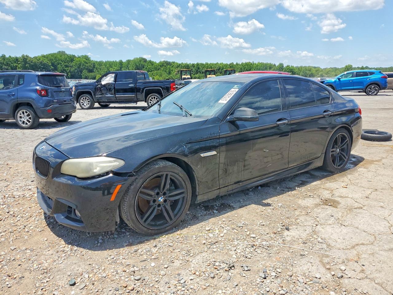 2014 BMW 5 Series VIN WBAKN9C53ED681385 COPART salvage auction — Front End, AR - CERTIFICATE OF TITLE (P), sold $3,000 on 2026-07-09 (photo 1)