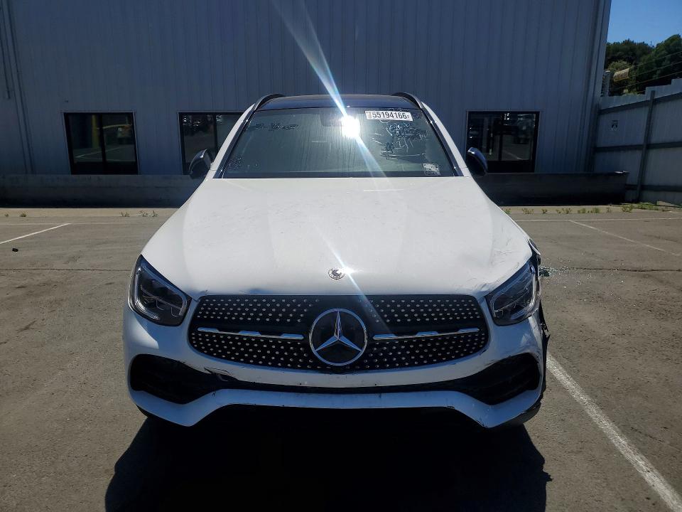 2022 Mercedes-benz Glc class VIN W1N0G8EB8NV351018 COPART salvage auction — FRONT END, Ca - Salvage Certificate, sold $12,900 on 2026-07-31 (photo 5)
