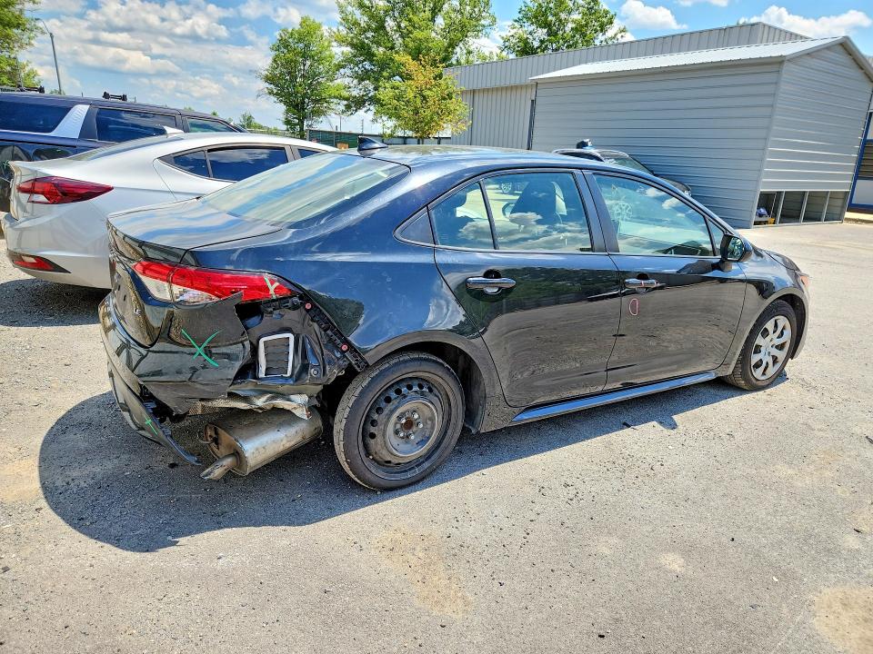 2020 Toyota Corolla VIN JTDEPRAE0LJ105863 COPART salvage auction — REAR END, Fl - Certificate Of Title, sold $7,600 on 2026-07-06 (photo 3)