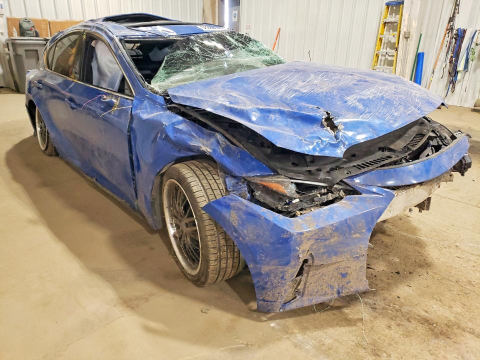 2022 Lexus Is VIN JTHD81F29N5050221 COPART salvage auction — ROLLOVER, Ak - Bill Of Sale- Salvage, sold $35 on 2026-07-21 (photo 4)