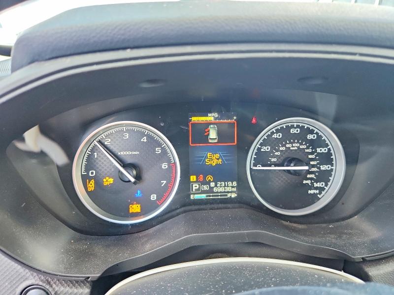 2019 Subaru VIN JF2SKASC8KH575968 COPART salvage auction — ROOF, Il - Salvage Certificate, sold $4,300 on 2026-07-28 (photo 9)