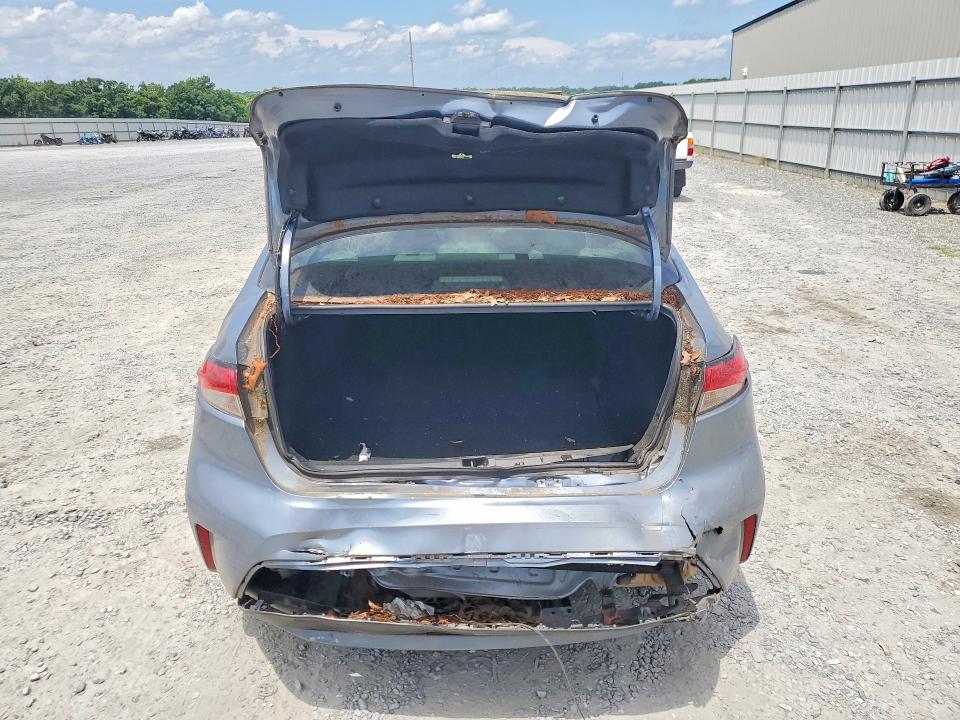 2022 Toyota Corolla VIN 5YFEPMAE7NP363802 COPART salvage auction — REAR END, Nc - Salvage Certificate Of Title, sold $1,500 on 2026-07-29 (photo 6)