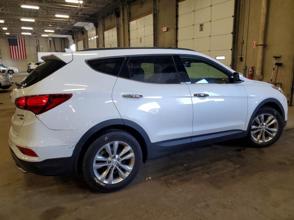 2018 Hyundai Santa fe VIN 5XYZUDLA2JG550156 COPART salvage auction — FRONT END, Mn - Cert Of Title-Salvage, sold $2,000 on 2026-07-07 (photo 3)