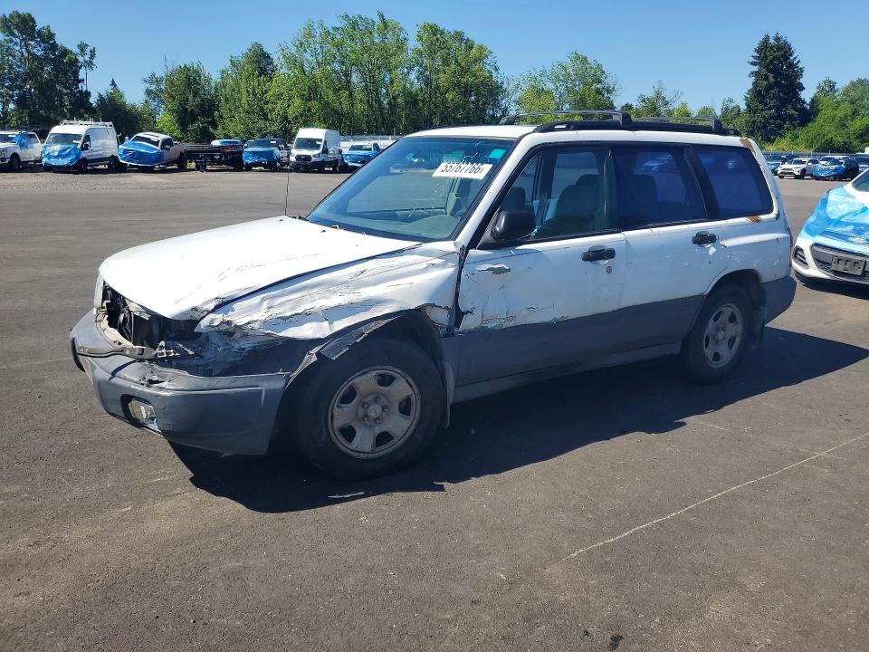 1999 Subaru Forester VIN JF1SF6355XH718548 COPART salvage auction — FRONT END, Or - Salvage Title Certificate, sold $100 on 2026-07-08 (photo 1)