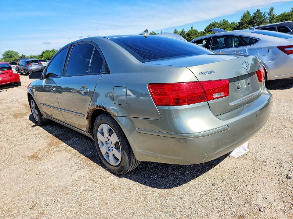 2010 Hyundai Sonata VIN 5NPET4ACXAH647796 COPART salvage auction — FRONT END, Il - Salvage Certificate, sold $250 on 2026-07-28 (photo 2)