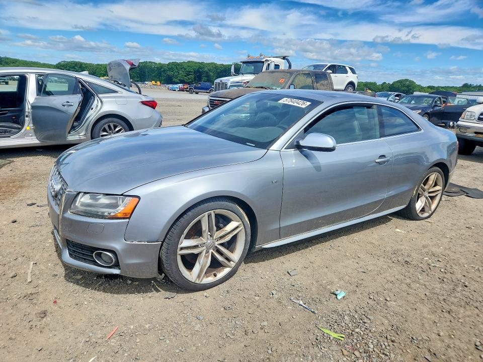 2010 Audi S5 VIN WAUVVAFR1AA007700 COPART salvage auction — ENGINE BURN, MA - CERT OF TITLE-RECONSTRCTD COLL, sold $1,050 on 2026-07-08 (photo 1)