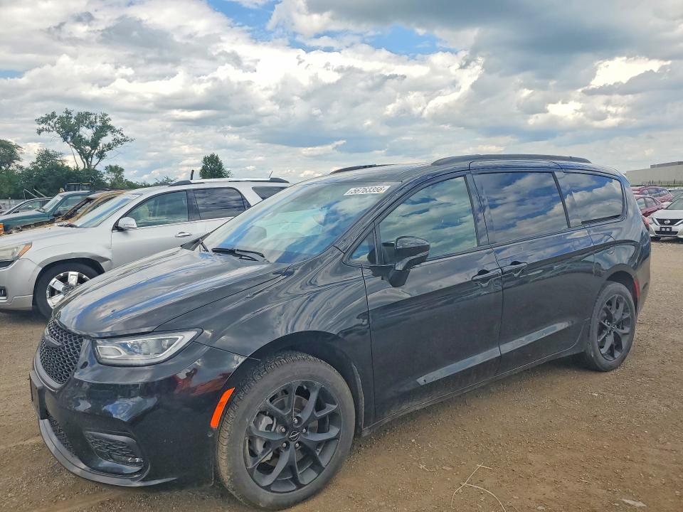 2024 Chrysler VIN 2C4RC3BGXRR131370 COPART salvage auction — HAIL, Ia - Cert Of Title-Salvage Title, sold $18,700 on 2026-07-24 (photo 1)