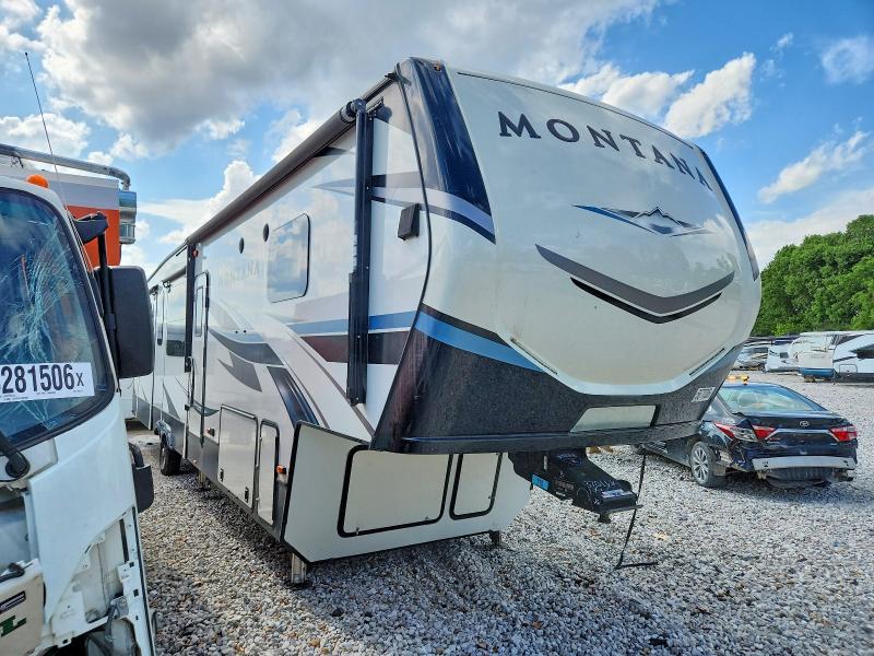 2021 Keystone rv . VIN 4YDF37025M4700894 COPART salvage auction — SIDE, OH - CERT OF TITLE-SALVAGE, sold $5,100 on 2026-07-31 (photo 1)