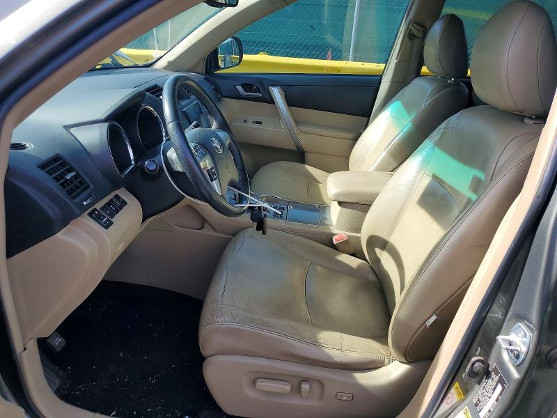 2012 Toyota Highlander VIN 5TDBK3EH1CS167780 COPART salvage auction — HAIL, Co - Certificate Of Title, sold $3,000 on 2026-07-09 (photo 7)
