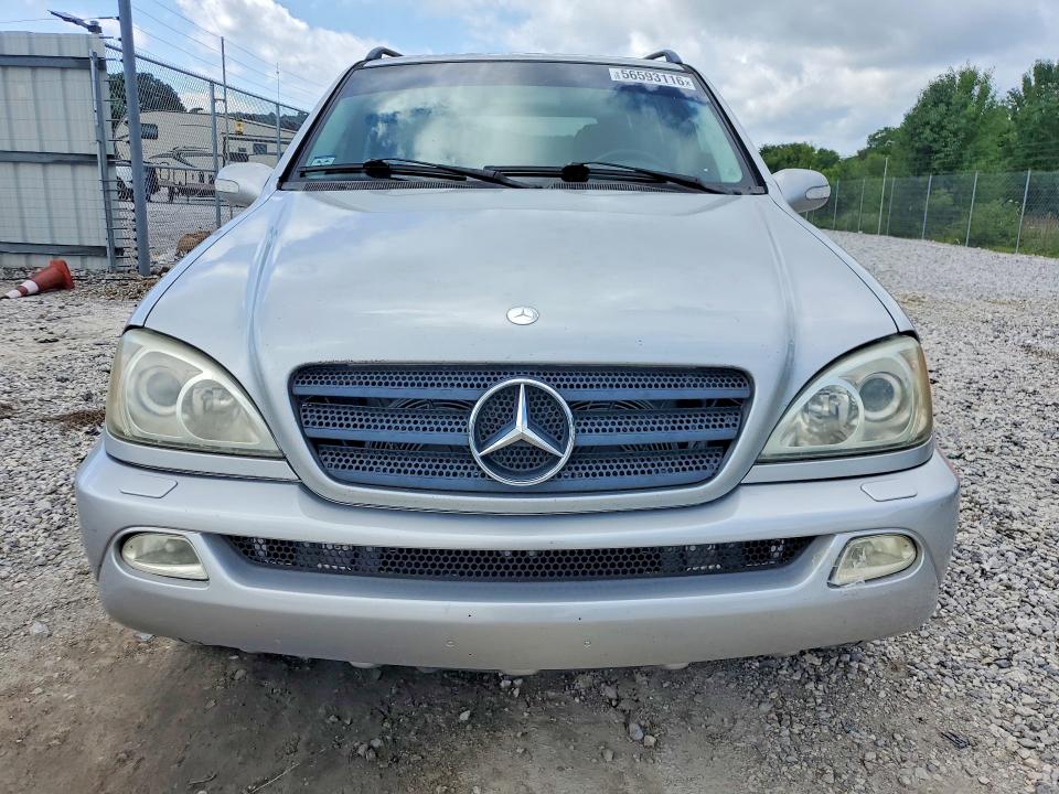 2002 Mercedes-benz M-klasse VIN 4JGAB54E02A317707 COPART salvage auction — HAIL, Ar - Certificate Of Title, sold $200 on 2026-07-08 (photo 5)