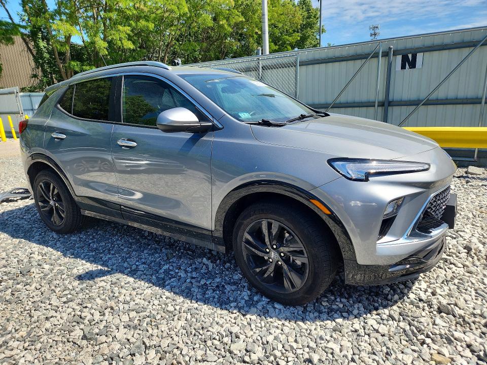 2024 Buick Encore VIN KL4AMDSL8RB161411 COPART salvage auction — FRONT END, Ma - Cert Of Title-Salvage, sold $6,100 on 2026-07-17 (photo 4)
