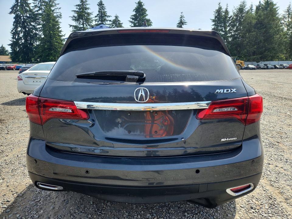 2015 Acura VIN 5FRYD4H85FB009066 COPART salvage auction — REAR END, Wa - Bill Of Sale, sold $6,000 on 2026-07-02 (photo 6)