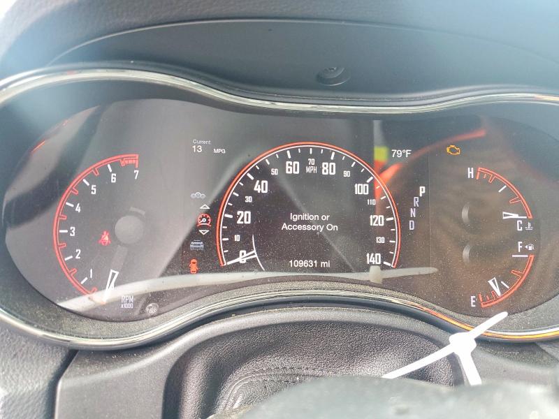 2018 Dodge Durango VIN 1C4RDJDG8JC416175 COPART salvage auction — MECHANICAL, Ga - Certificate Of Title, sold $7,300 on 2026-07-29 (photo 9)