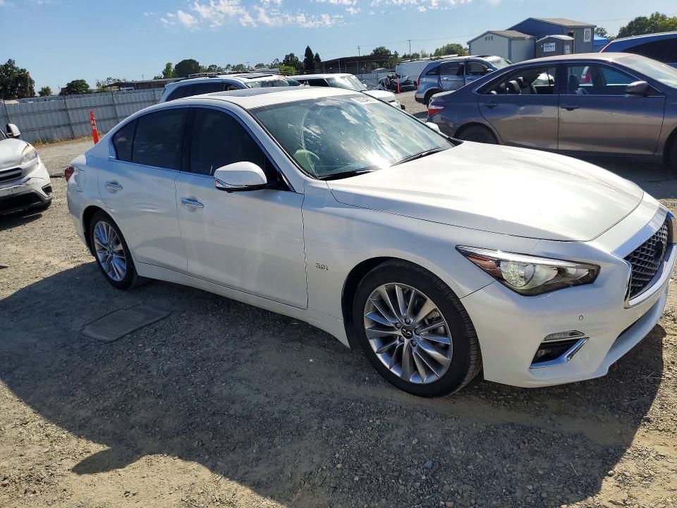 2021 Infiniti Q50 VIN JN1EV7BR7MM754686 COPART salvage auction — MINOR DENT/SCRATCHES, Az - Cert Of Title-Restored Salvage (P), sold $5,300 on 2026-07-02 (photo 4)