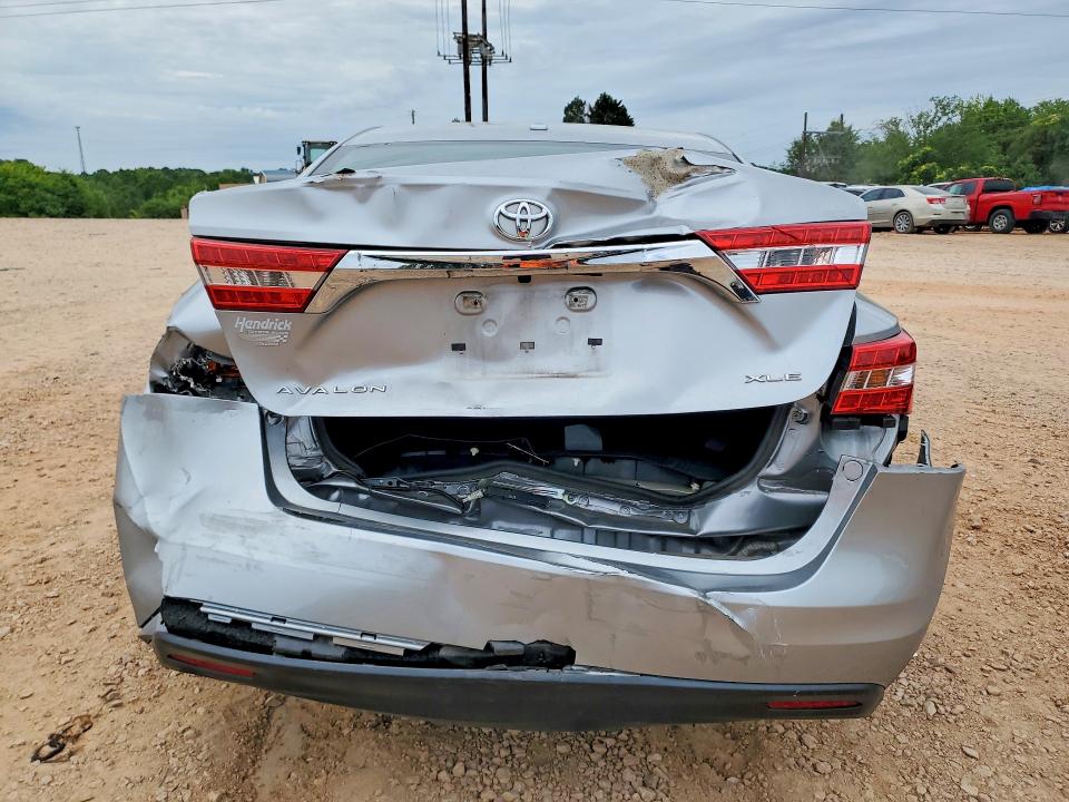 2015 Toyota Avalon VIN 4T1BK1EB1FU170898 COPART salvage auction — REAR END, Nc - Salvage Certificate Of Title, sold $2,900 on 2026-08-03 (photo 6)