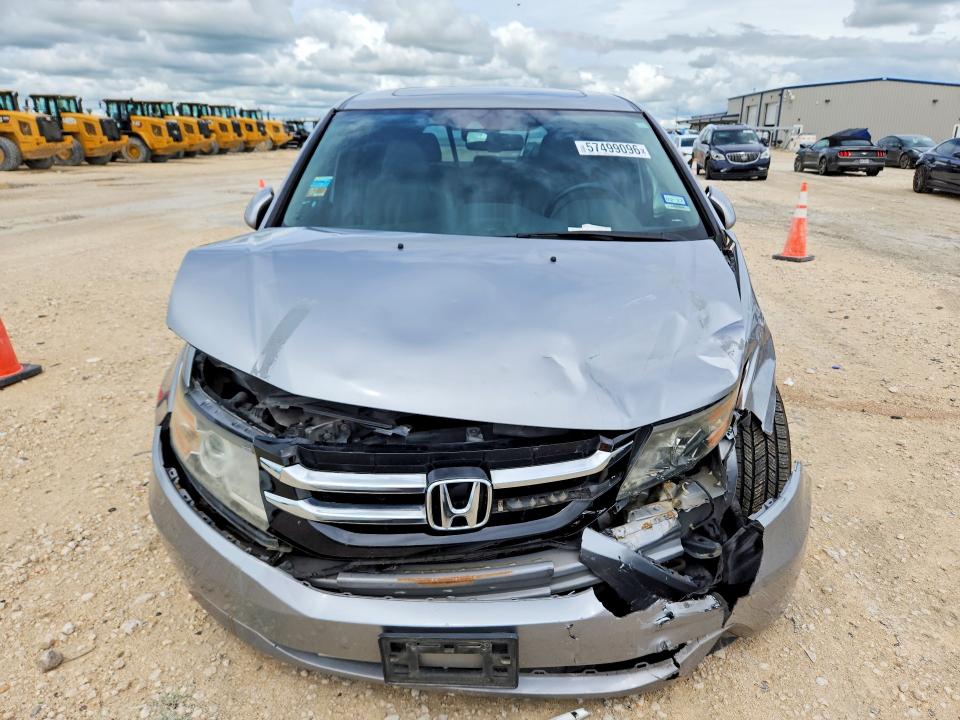 2016 Honda Odyssey VIN 5FNRL5H68GB145240 COPART salvage auction — FRONT END, Tx - Salvage Vehicle Title, sold $2,100 on 2026-07-02 (photo 5)