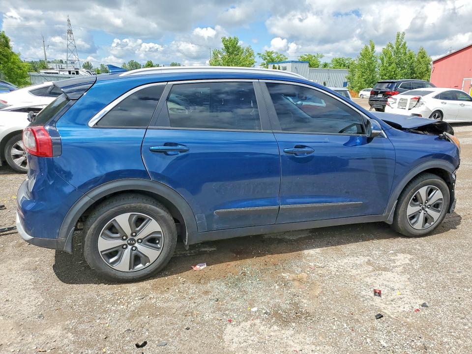 2018 Kia Niro VIN KNDCC3LC3J5213007 COPART salvage auction — FRONT END, On - Permit Salvage, sold $750 on 2026-07-14 (photo 3)