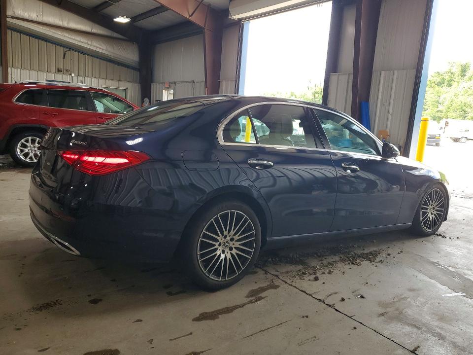 2022 Mercedes-benz C-klasse VIN W1KAF4HB1NR013994 COPART salvage auction — ALL OVER, Sc - Salvage Title, sold $9,300 on 2026-07-15 (photo 3)
