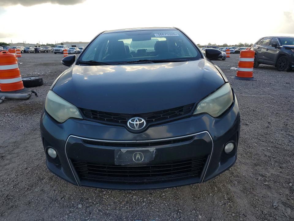 2014 Toyota Corolla VIN 5YFBURHE6EP051405 COPART salvage auction — REAR END, TX - SALVAGE VEHICLE TITLE, sold $2,350 on 2026-07-02 (photo 5)