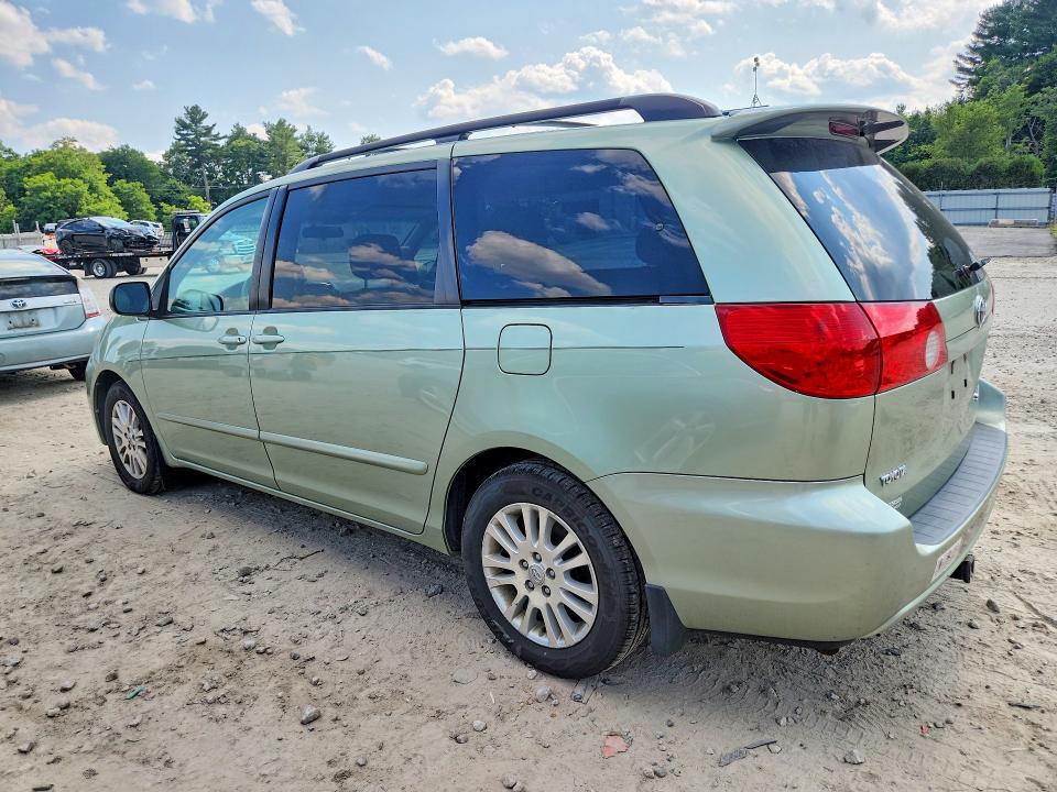 2008 Toyota Sienna VIN 5TDZK22CX8S191391 COPART salvage auction — FRONT END, MA - CERT OF TITLE-RECONSTRCTD COLL, sold $2,600 on 2026-07-20 (photo 2)