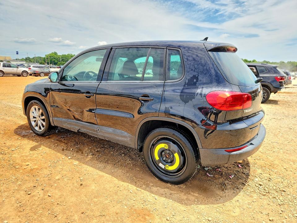 2014 Volkswagen Tiguan VIN WVGBV3AX6EW550861 COPART salvage auction — SIDE, Al - Cert Of Title-Salvage Title, sold $1,650 on 2026-07-22 (photo 2)