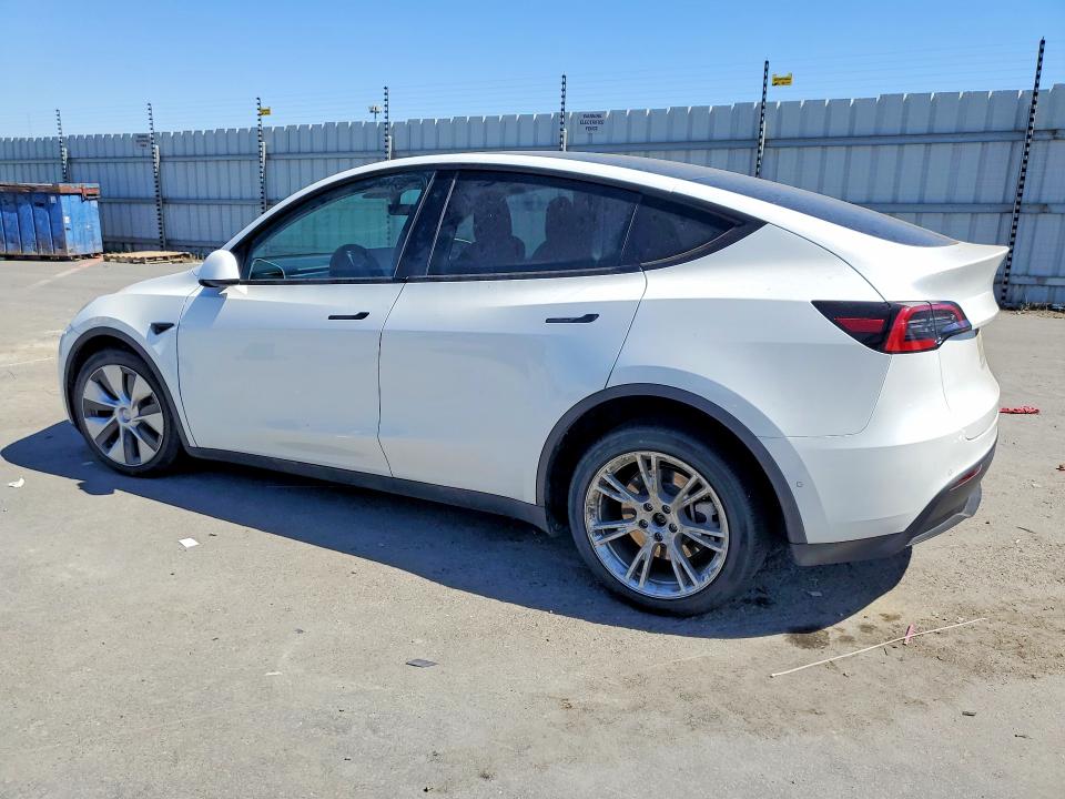 2022 Tesla VIN 7SAYGDEE8NF314534 COPART salvage auction — FRONT END, Ca - Salvage Certificate, sold $8,000 on 2026-07-30 (photo 2)