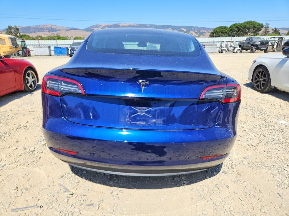 2017 Tesla Model 3 VIN 5YJ3E1EA2HF001976 COPART salvage auction — FRONT END, CA - SALVAGE CERTIFICATE, sold $4,100 on 2026-07-14 (photo 6)