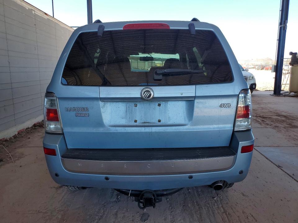 2009 Mercury Mariner VIN 4M2CU97G59KJ15942 COPART salvage auction — FRONT END, Az - Cert Of Title - Salvage, sold $175 on 2026-07-09 (photo 6)