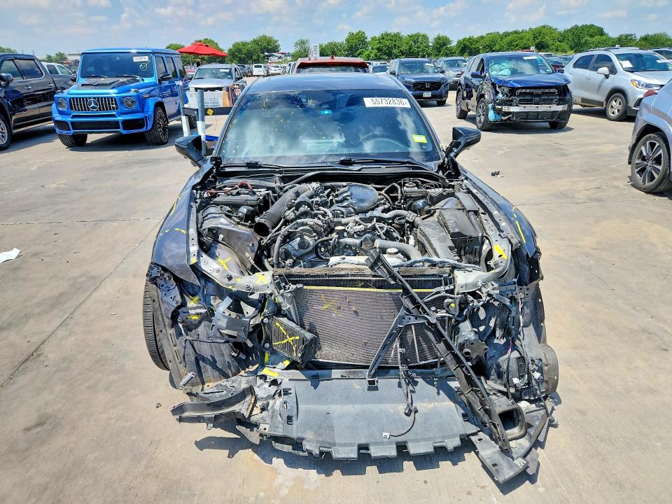 2022 Lexus Is VIN JTHSZ1B2XN5051632 COPART salvage auction — FRONT END, Tx - Salvage Vehicle Title, sold $12,300 on 2026-07-13 (photo 5)