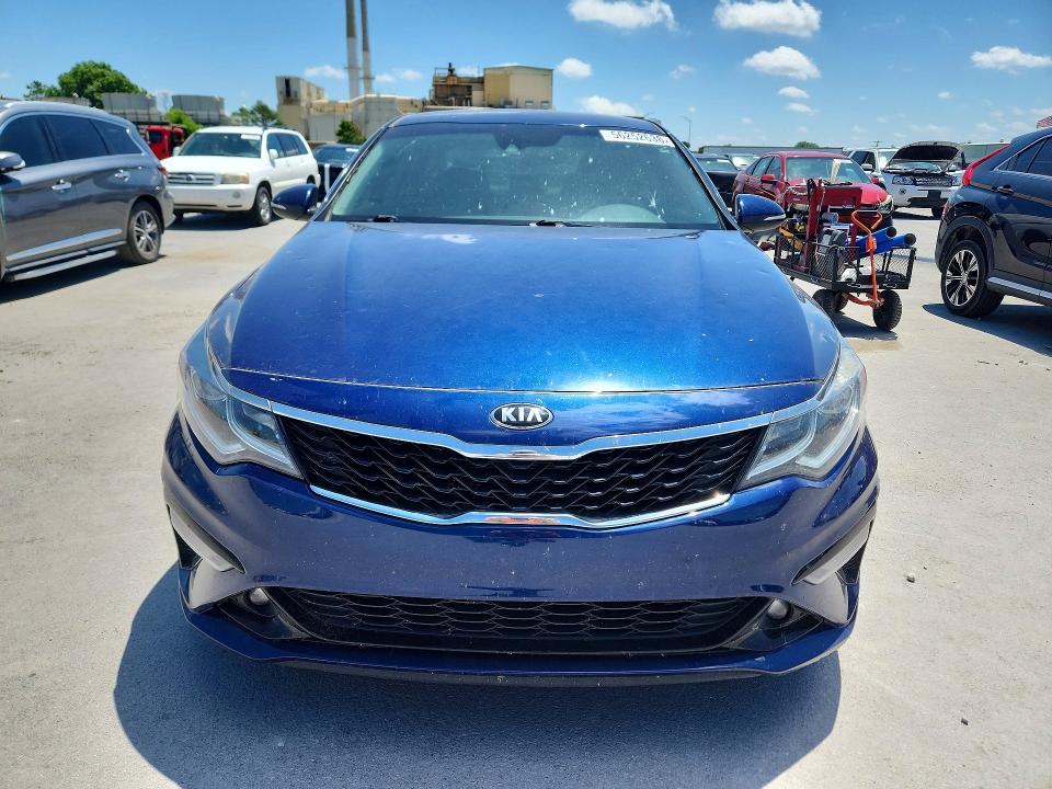 2020 Kia Optima VIN 5XXGT4L37LG407156 COPART salvage auction — HAIL, Ok - Cert Of Title-Salvage, sold $2,100 on 2026-07-22 (photo 5)