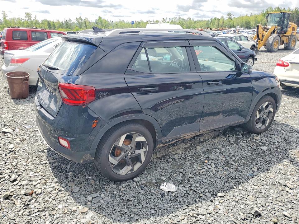 2021 Hyundai Venue VIN KMHRC8A31MU095328 COPART salvage auction — REAR END, Ns - Salvage Title, sold $4,450 on 2026-07-16 (photo 3)