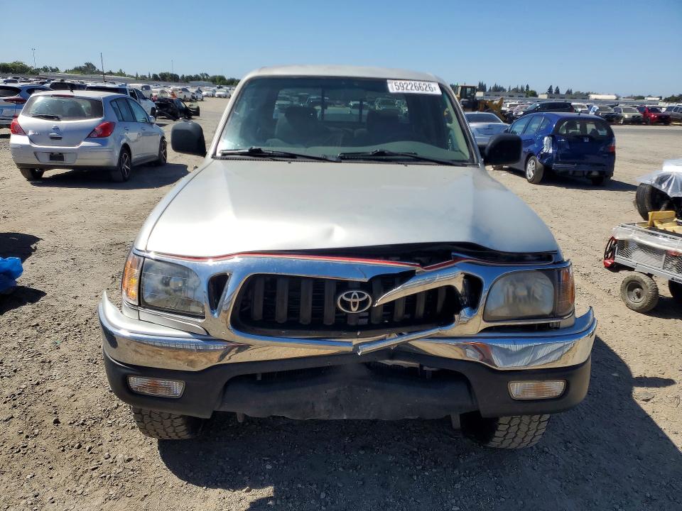 2002 Toyota Tacoma VIN 5TEGN92N42Z894763 COPART salvage auction — FRONT END, CA - SALVAGE CERTIFICATE, sold $20 on 2026-07-21 (photo 5)