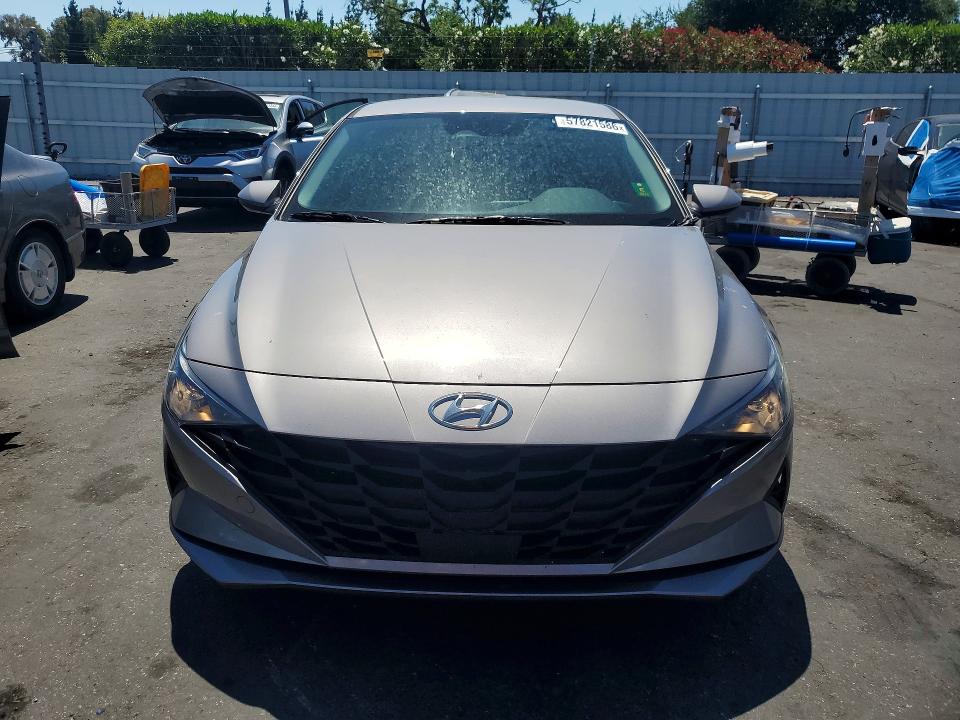 2023 Hyundai Elantra VIN KMHLS4AG9PU454059 COPART salvage auction — REAR END, Ca - Salvage Certificate, sold $3,850 on 2026-07-21 (photo 5)