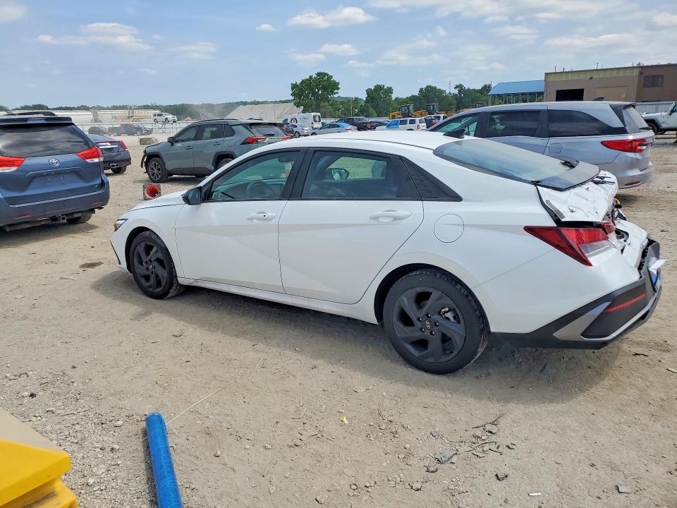 2026 Hyundai Elantra VIN KMHLM4DG4TU138293 COPART salvage auction — REAR END, Mo - Salvage Certificate Of Title, sold $8,500 on 2026-07-30 (photo 2)