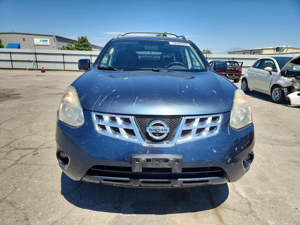 2013 Nissan Rogue VIN JN8AS5MV3DW126300 COPART salvage auction — REAR END, Ca - Salvage Certificate, sold $225 on 2026-07-10 (photo 5)
