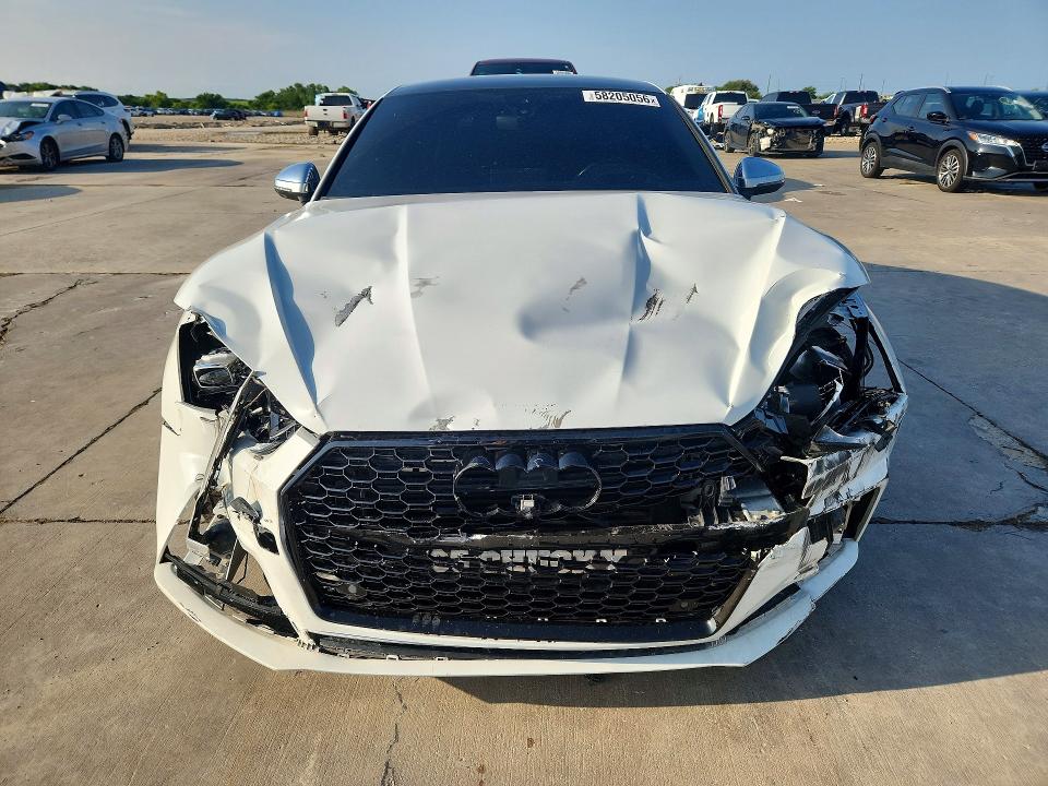 2019 Audi VIN WAUC4CF59KA017492 COPART salvage auction — FRONT END, Tx - Salvage Vehicle Title, sold $6,200 on 2026-07-30 (photo 5)