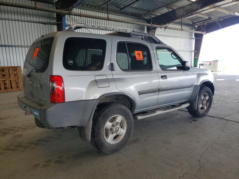 2002 Nissan Xterra VIN 5N1ED28T62C582977 COPART salvage auction — REAR END, Ca - Dis/Dlr/Exp App For Dup Clean, sold $20 on 2026-07-23 (photo 3)