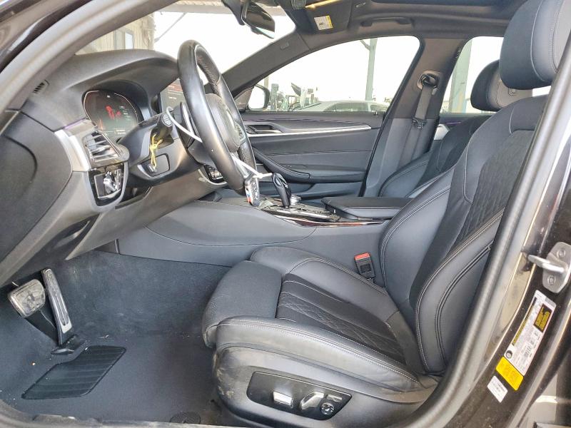 2023 BMW 5er VIN WBA53BJ0XPWY06181 COPART salvage auction — FRONT END, Ca - Salvage Certificate, sold $17,700 on 2026-07-16 (photo 7)