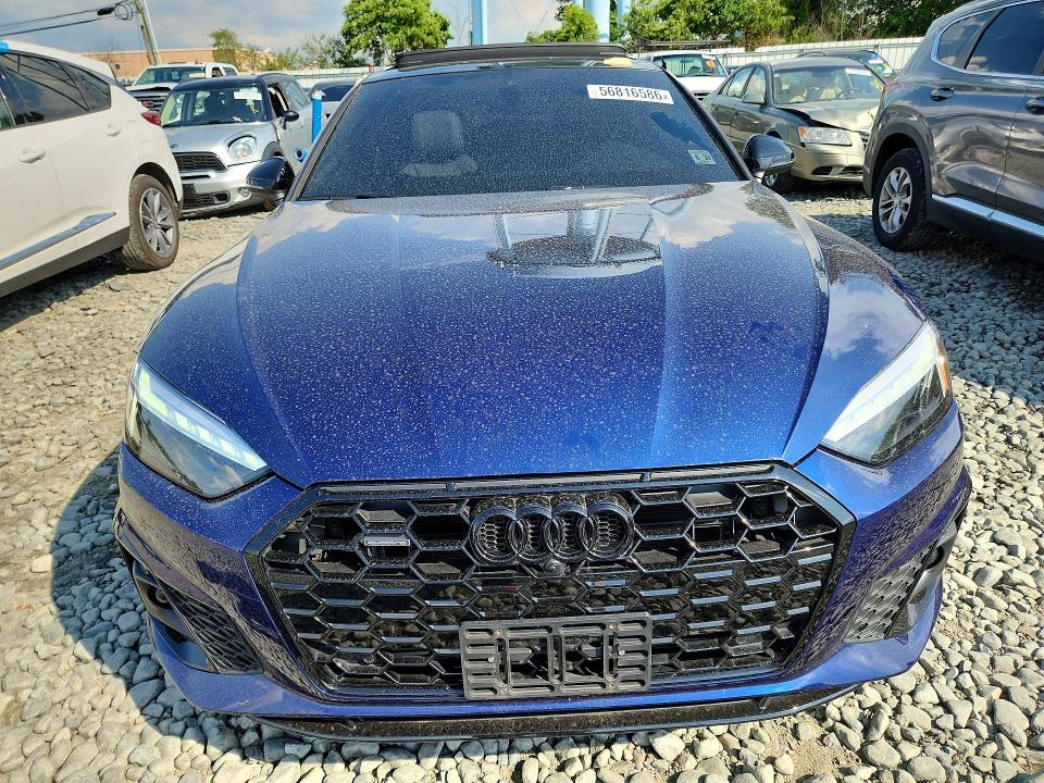 2025 Audi A5 VIN WAUFACF59SA018146 COPART salvage auction — WATER/FLOOD, Nj - Cert Of Title-Salvage Flood, sold $9,100 on 2026-07-29 (photo 5)